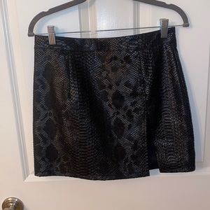 Never worn high slit skirt!